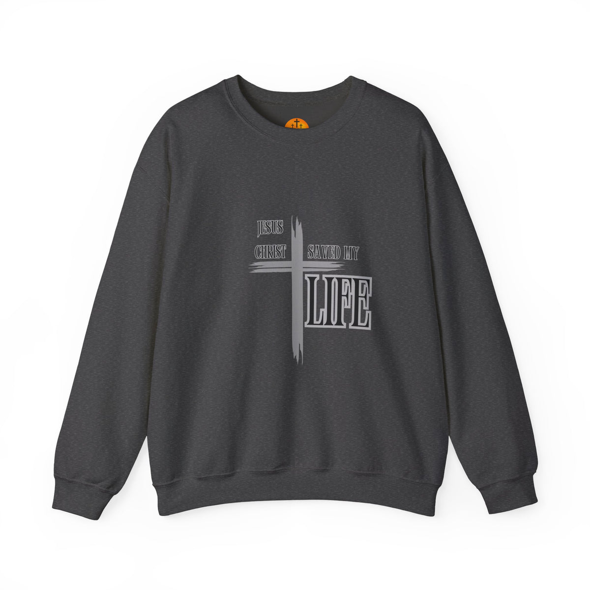 Christian Sweatshirt Jesus Saved Me Life