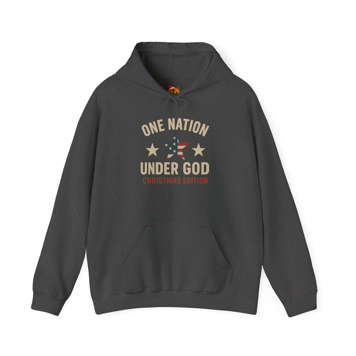 Christmas Collection- One Nation Under God Hoodie