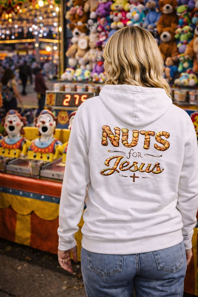 Nuts for Jesus Hoodie