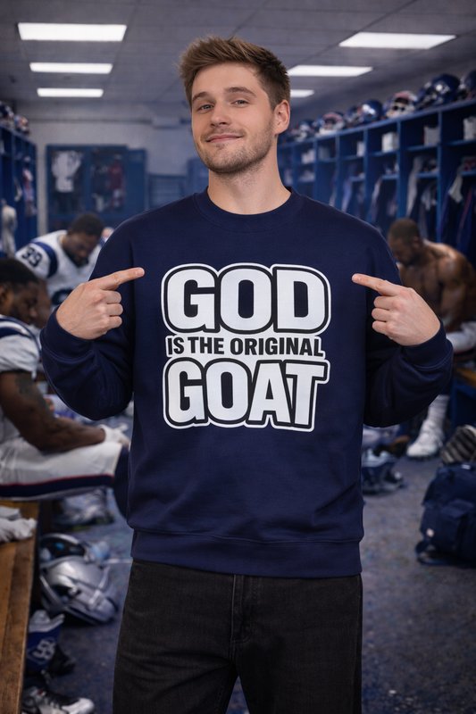 God Is the Original GOAT Sweater