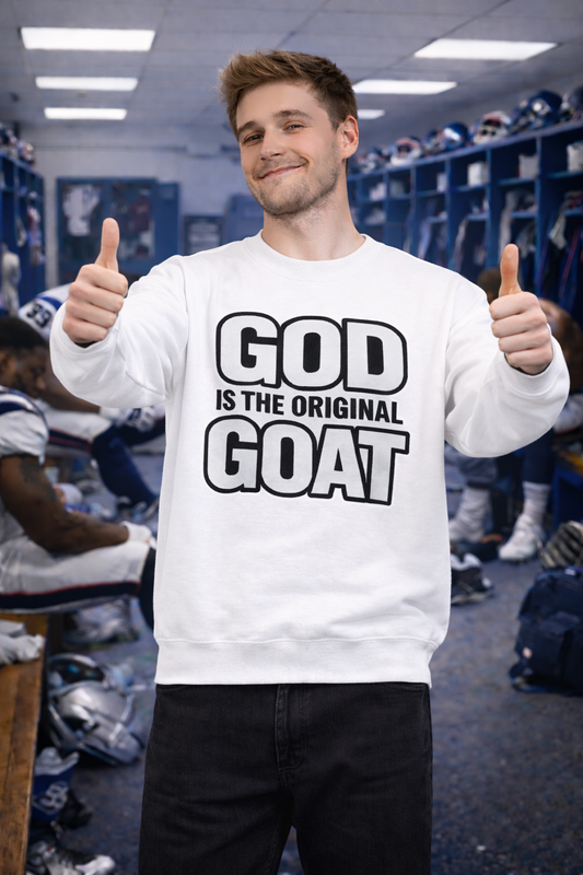 God Is the Original GOAT Sweater