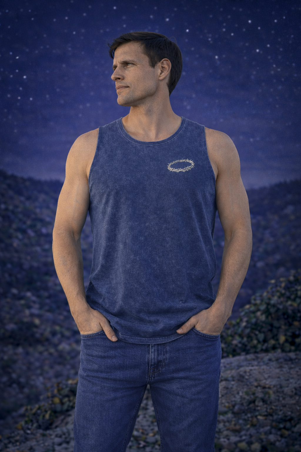 Vintage Kings Crown Tank Top