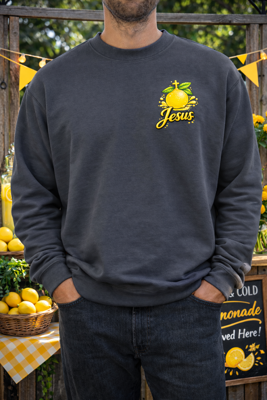 Heavy Jesus Makes Lemonade Sweatshirt