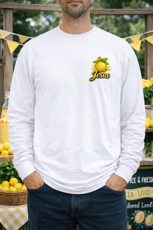 Jesus Makes Lemonade Long Sleeve T‑Shirt