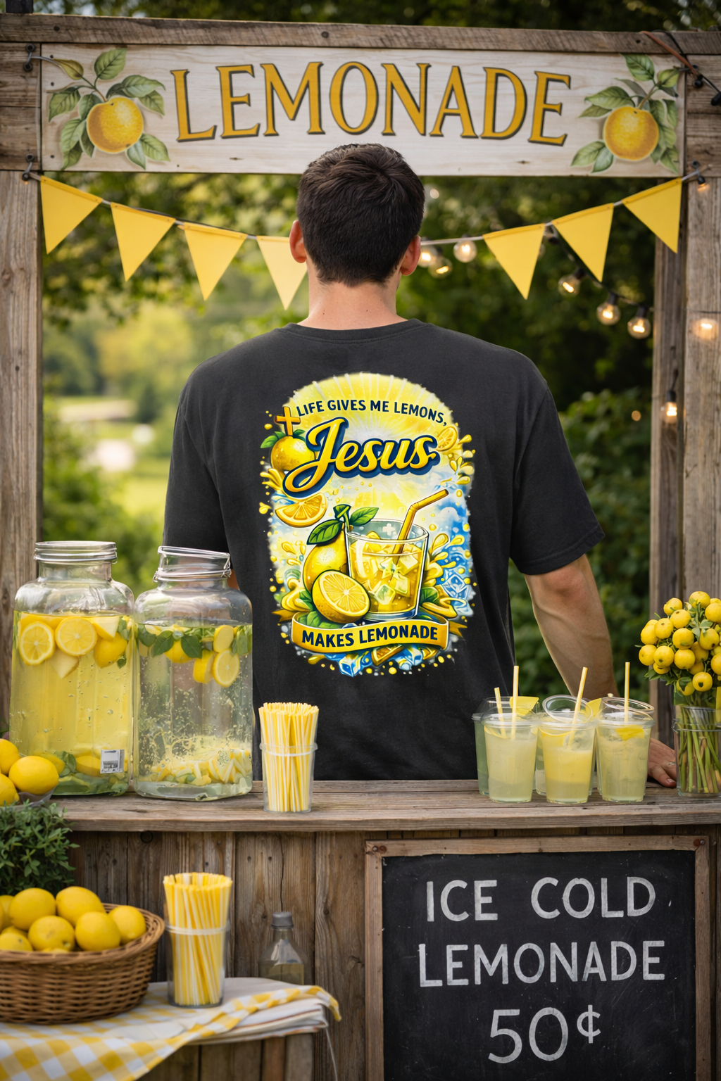 Heavy Jesus Makes Lemonade T-Shirt