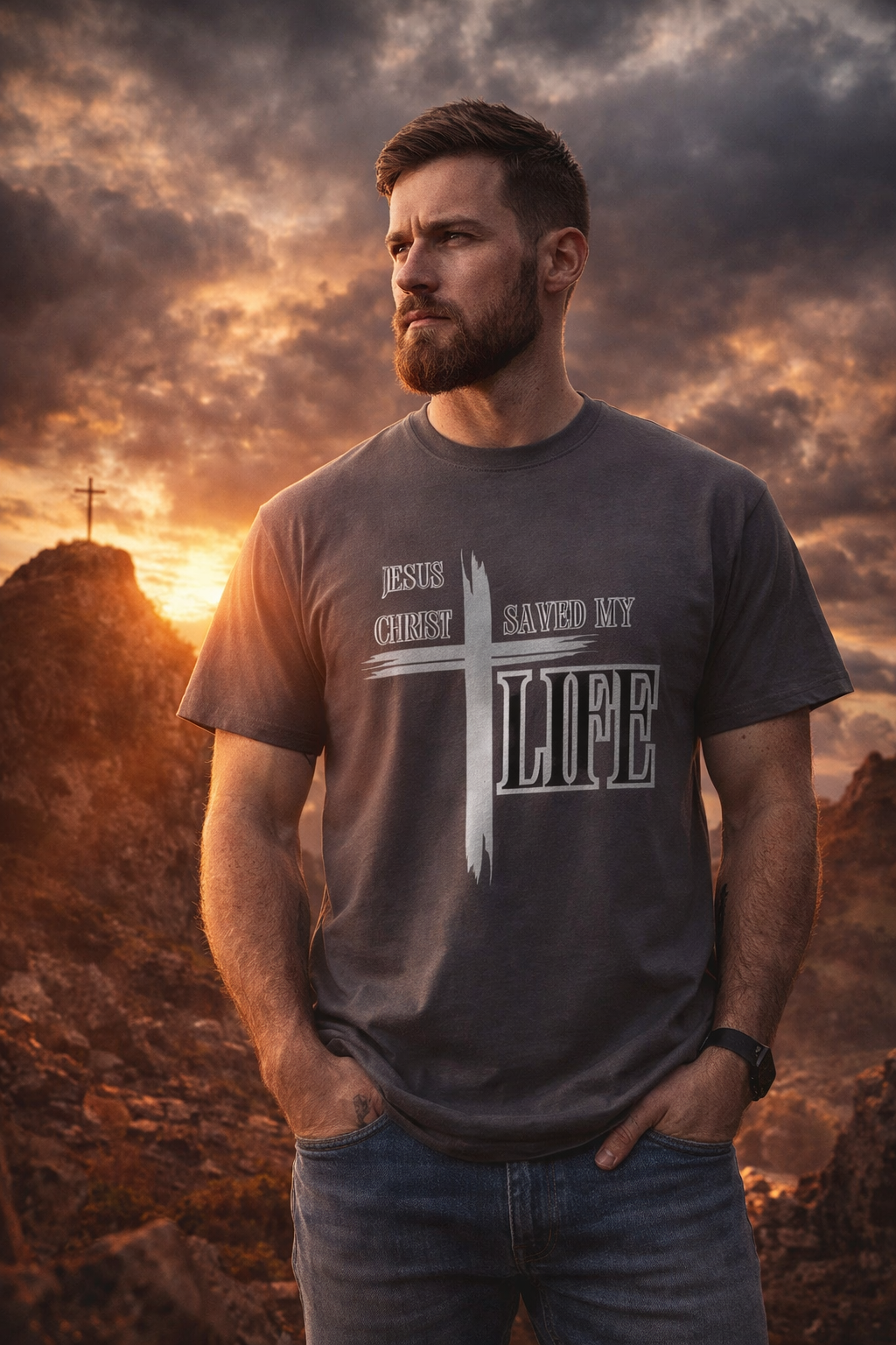 Jesus Christ Saved My Life T-Shirt
