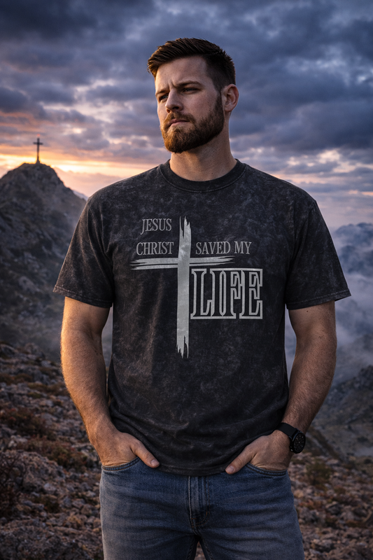 Vintage Jesus Christ Saved My Life T-Shirt