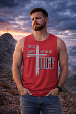 Jesus Christ Saved My Life Tank Top