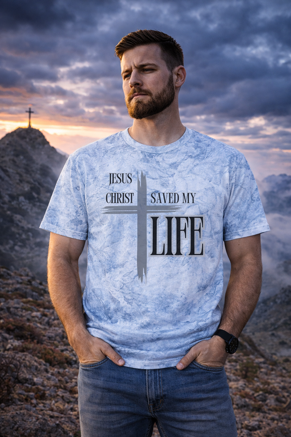Washed Jesus Christ Saved My Life T-Shirt