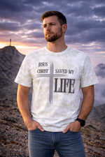 Frost Jesus Christ Saved My Life T-Shirt