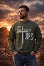 Jesus Christ Saved My Life Sweater