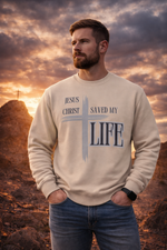 Jesus Christ Saved My Life Sweater