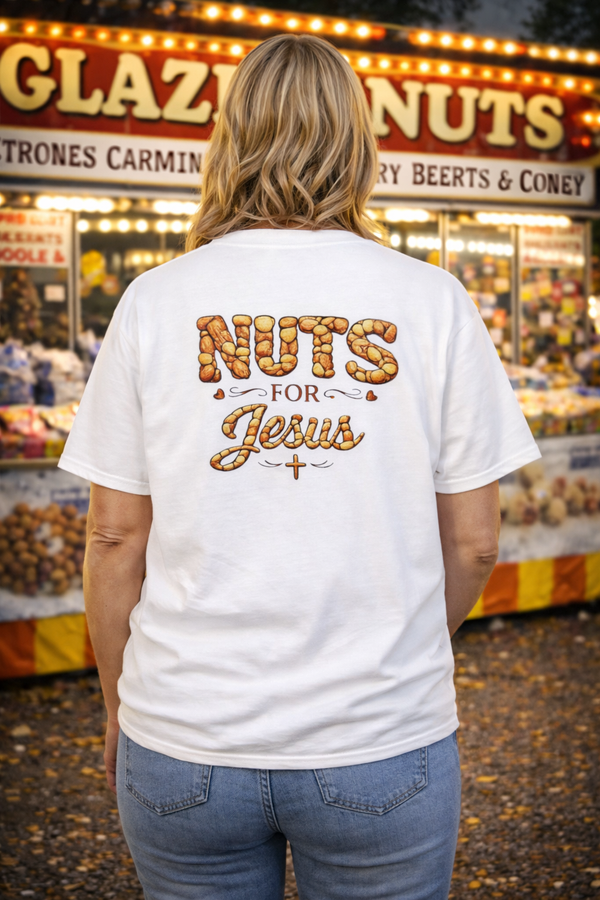 Oversized Nuts for Jesus T-Shirt