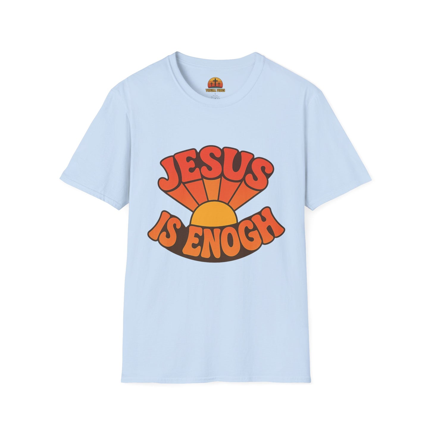 Sunrise Jesus Inspirational T-Shirt, Faith Shirt, Christian Apparel, Unisex Tee, Gift for Believers, Summer Style, Motivational Wear