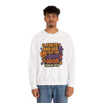 Cozy Fall Faith Sweatshirt - Halloween, Christian, Inspirational, Comfortable Crewneck for Autumn Gatherings