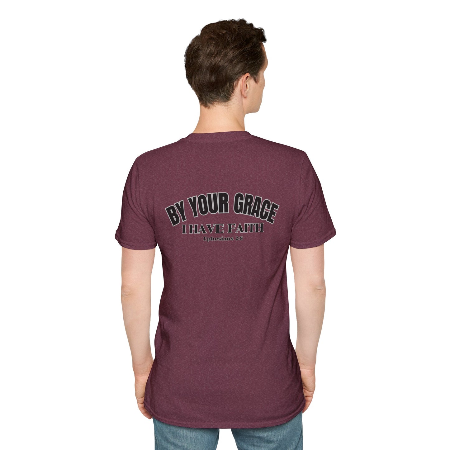 Faithful Unisex Softstyle T-Shirt - By Your Grace Design