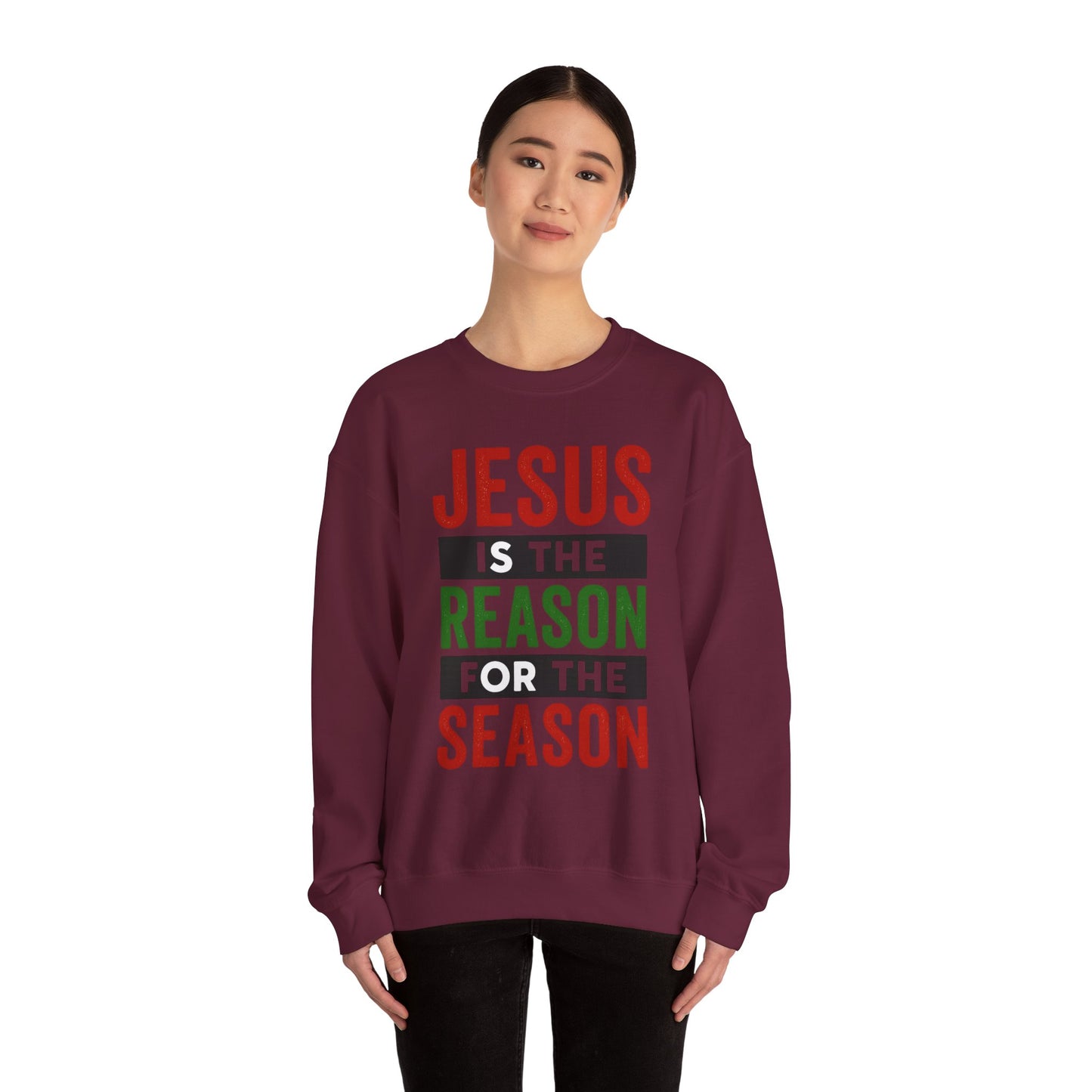 Christmas Collection- Jesus is the Reason for the Season Sweater