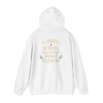 Christmas Collection- A thrill of Hope the Weary World Rejoices Hoodie