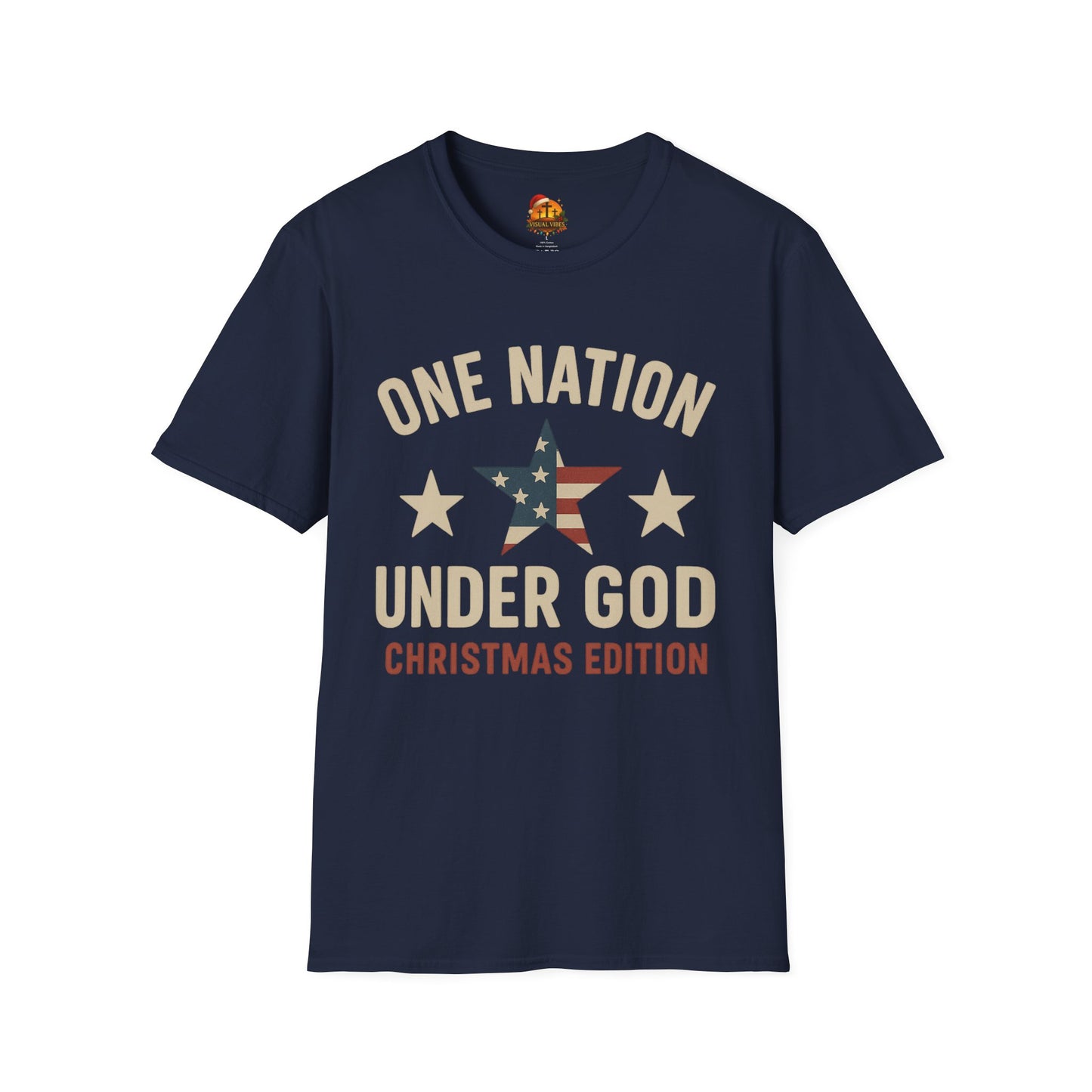 Christmas Collection- One Nation Under God T-Shirt