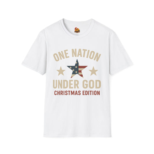 Christmas Collection- One Nation Under God T-Shirt