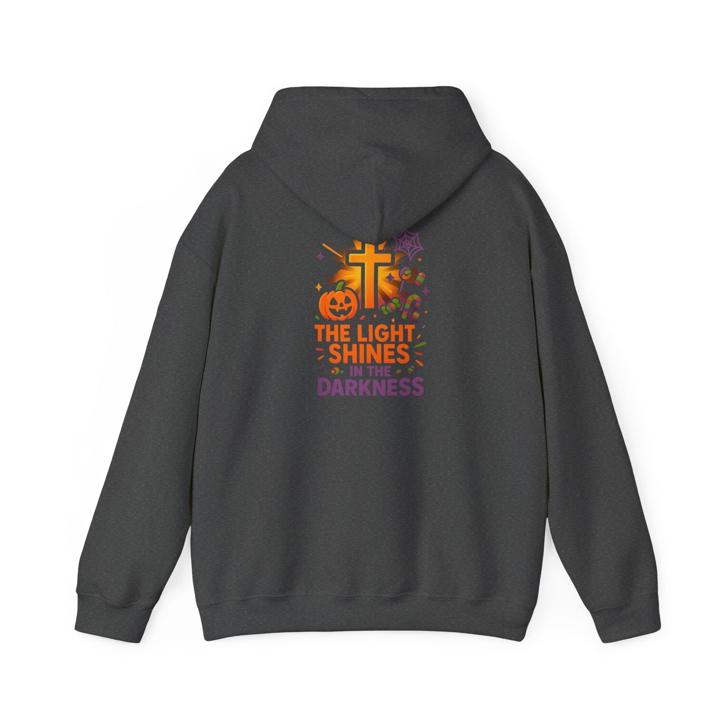Inspirational Halloween Hoodie, Faith-Based Sweatshirt, Unisex Comfort Apparel, Fall Fashion, Religious Gift