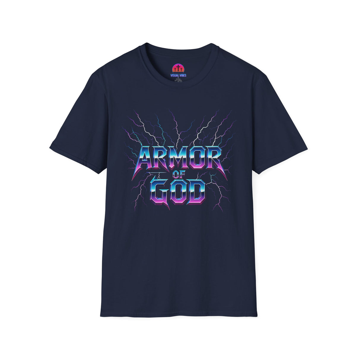 Armor of God Unisex Softstyle T-Shirt | Religious Graphic Tee, Faith-Based Apparel, Christian Gift, Casual Wear, Unique T-Shirt