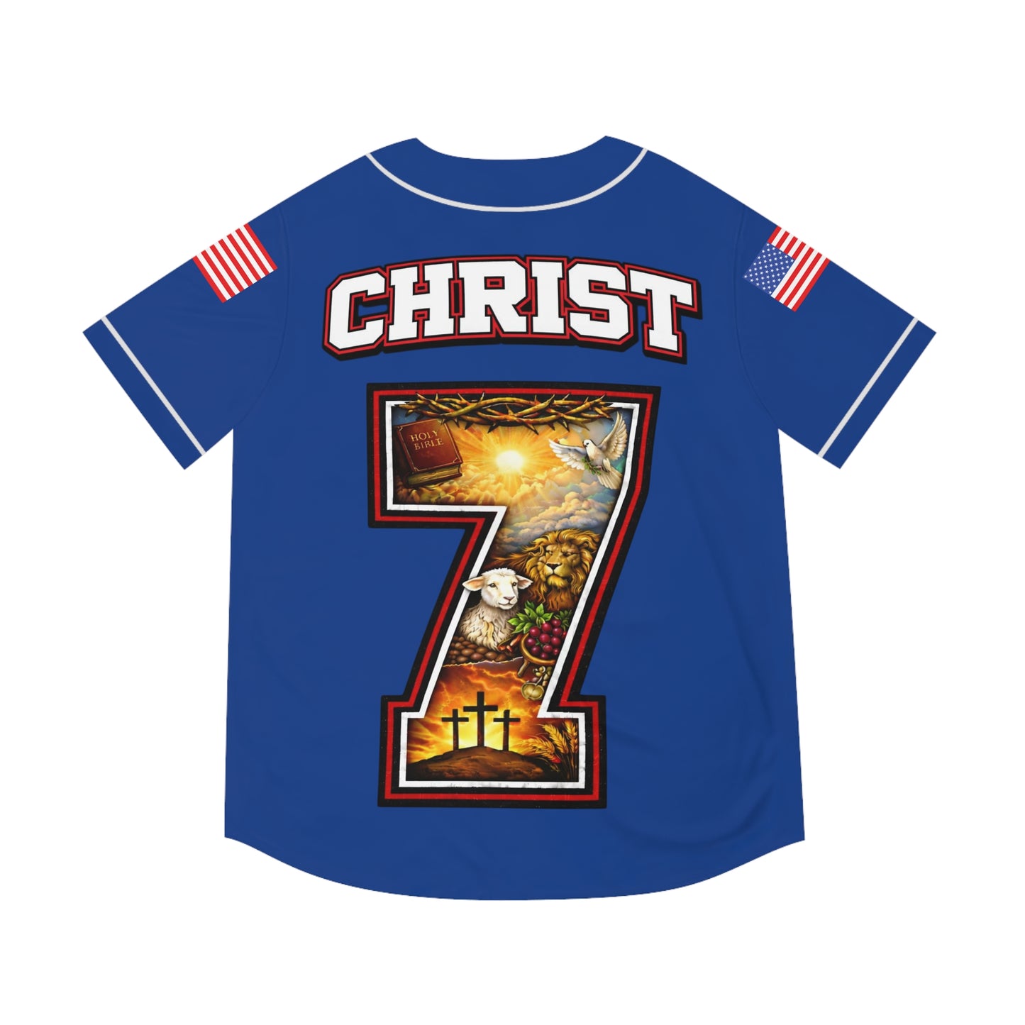 JESUS 7 Baseball Jersey