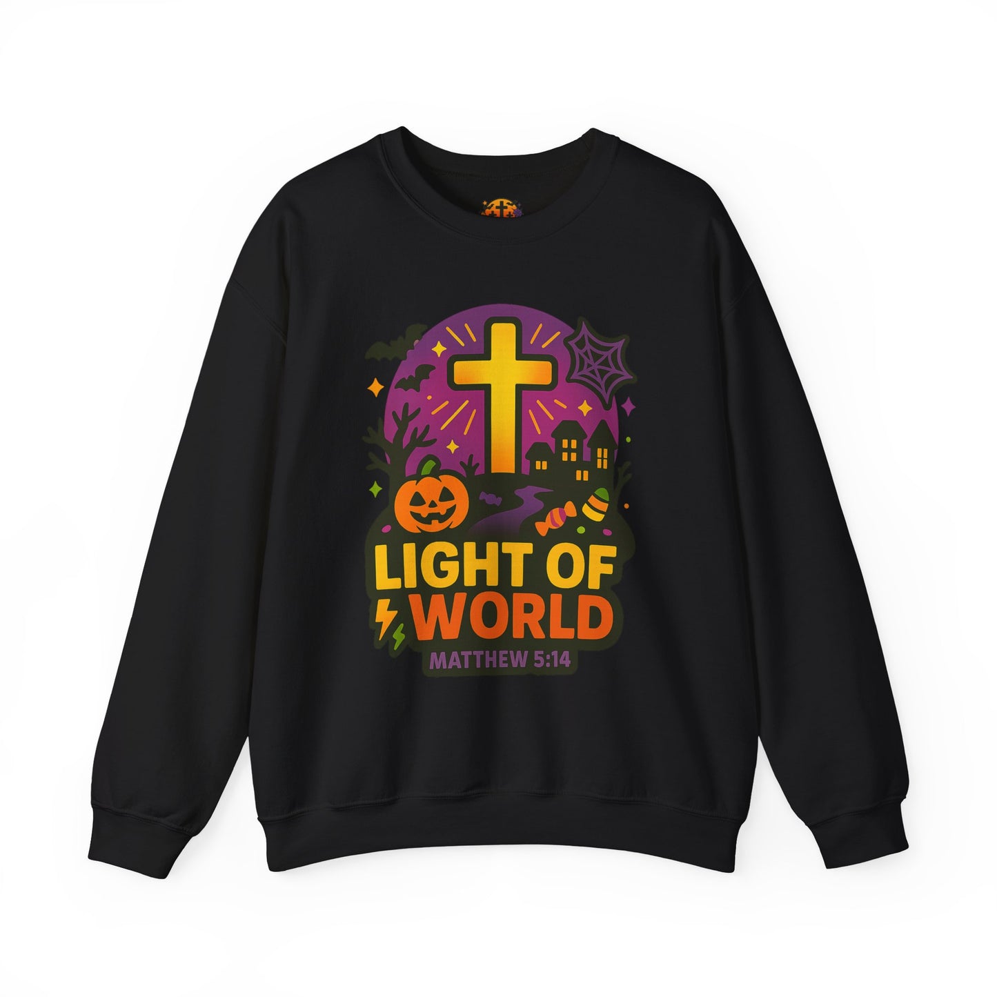 Light of the World Sweatshirt - Unisex Heavy Blend™, Christian Apparel, Fall Fashion, Cozy Gift, Inspirational Sweatshirt