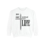 Heavy Jesus Christ Saved My Life Sweater