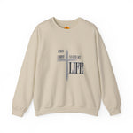 Christian Sweatshirt Jesus Saved Me Life
