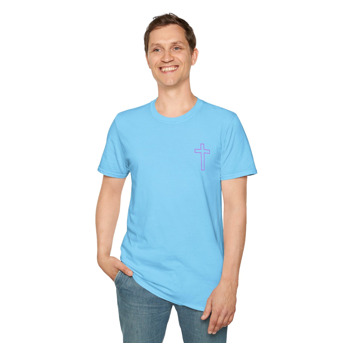 Softstyle T-Shirt - 'Be a Light on Top of a Hill