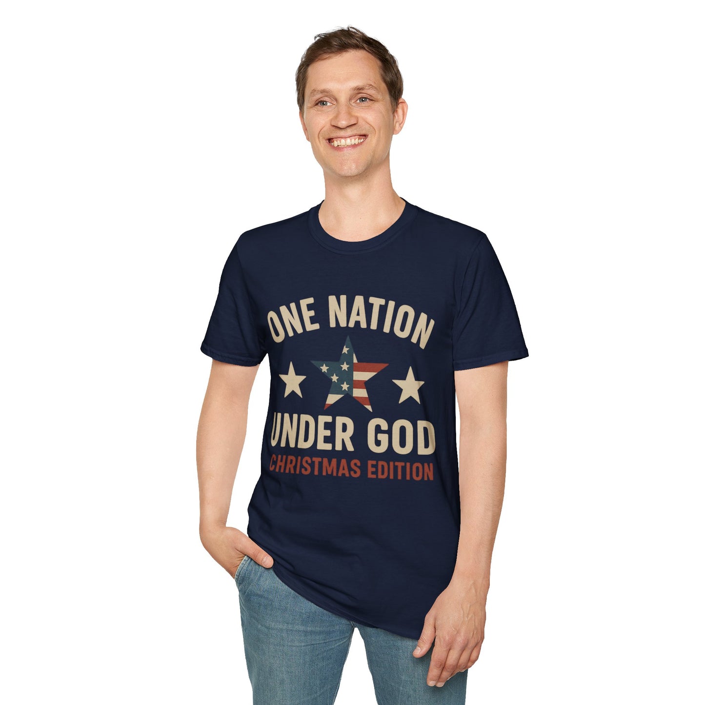 Christmas Collection- One Nation Under God T-Shirt
