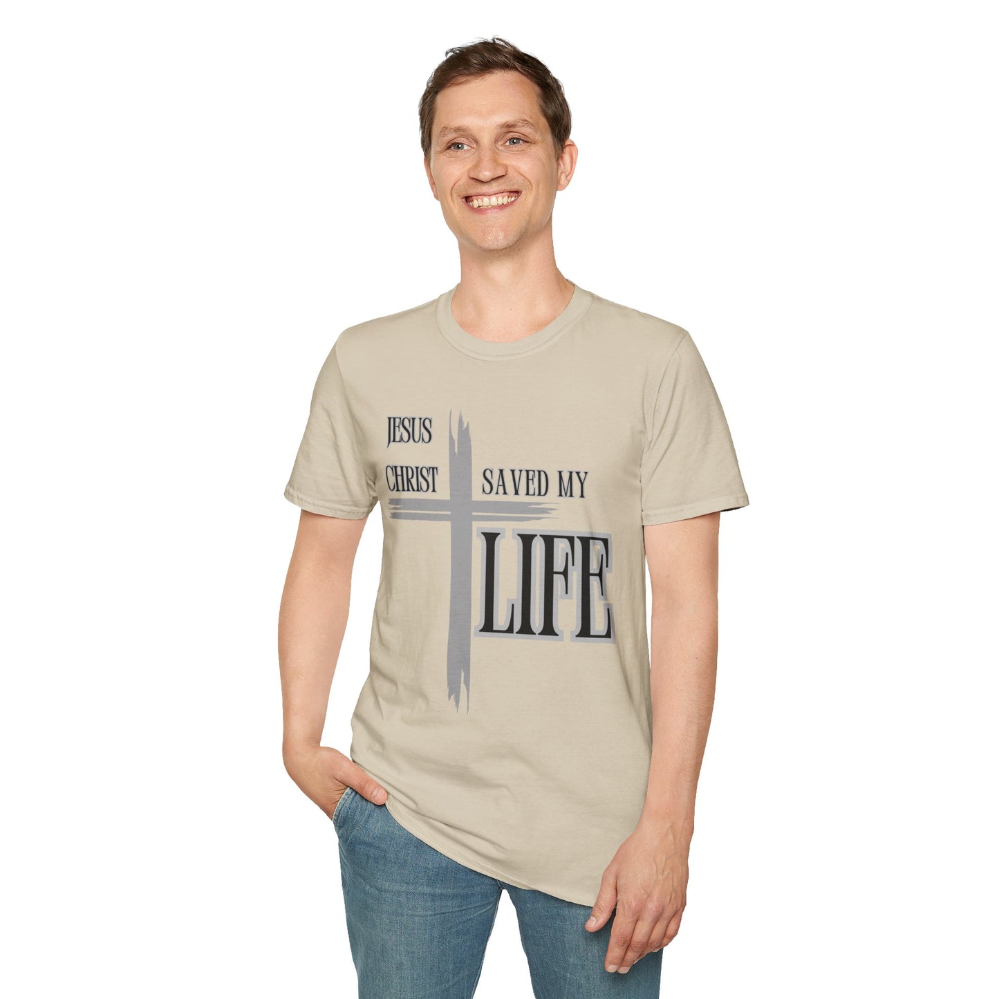 Religious T-Shirt - Jesus Saved My Life