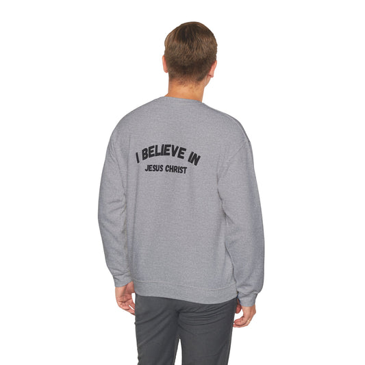 Christian Crewneck Sweatshirt - I Believe in Jesus Christ