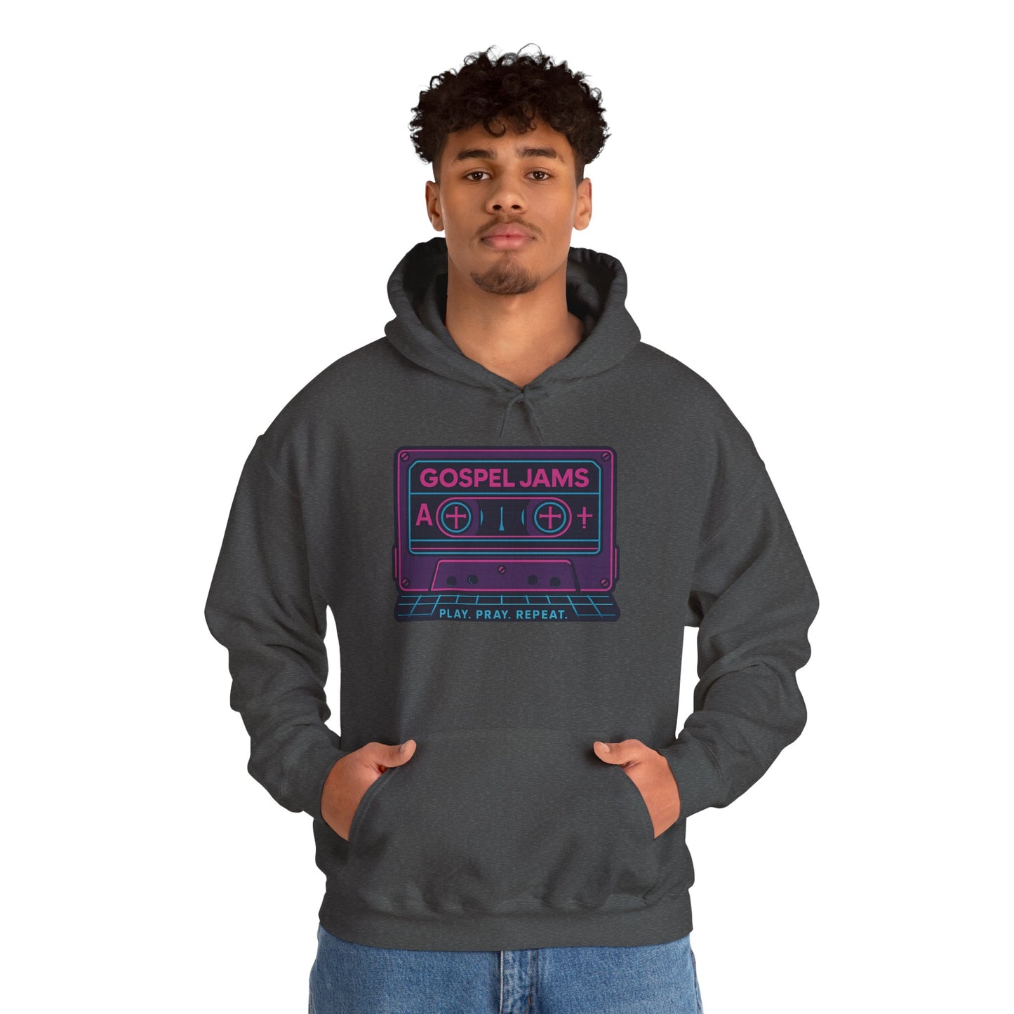 Gospel Jams Hoodie, Unisex Sweatshirt, Retro Music Apparel, Gift for Music Lovers, Cozy Studio Outfit, Casual Lounge Wear