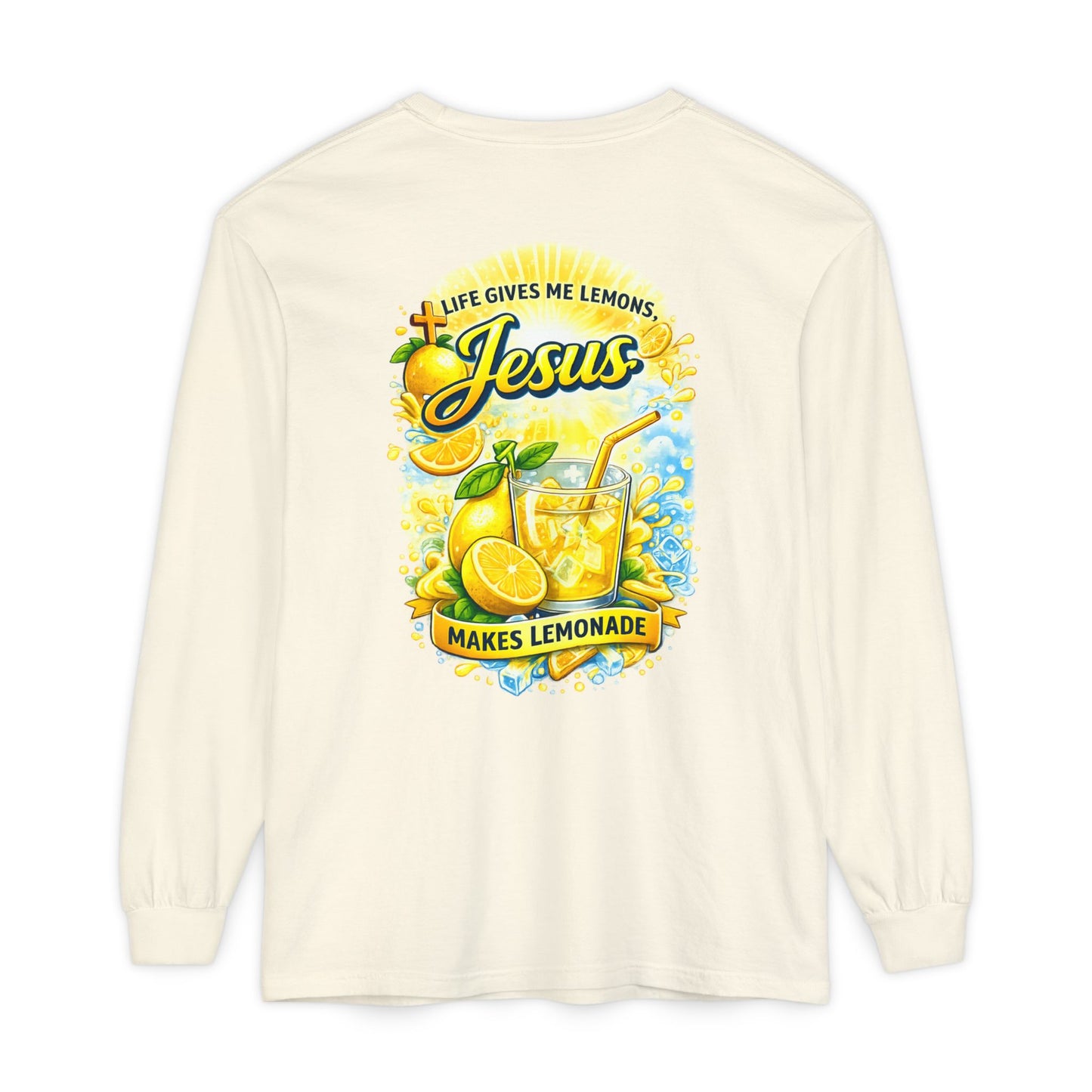 Jesus Makes Lemonade Long Sleeve T‑Shirt