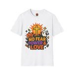 Halloween T-Shirt, Unisex Softstyle Tee, Overcome Evil With Good Shirt, Christian Halloween Gift, Fall Apparel