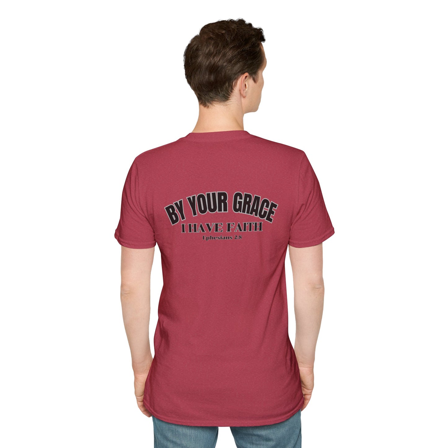 Faithful Unisex Softstyle T-Shirt - By Your Grace Design