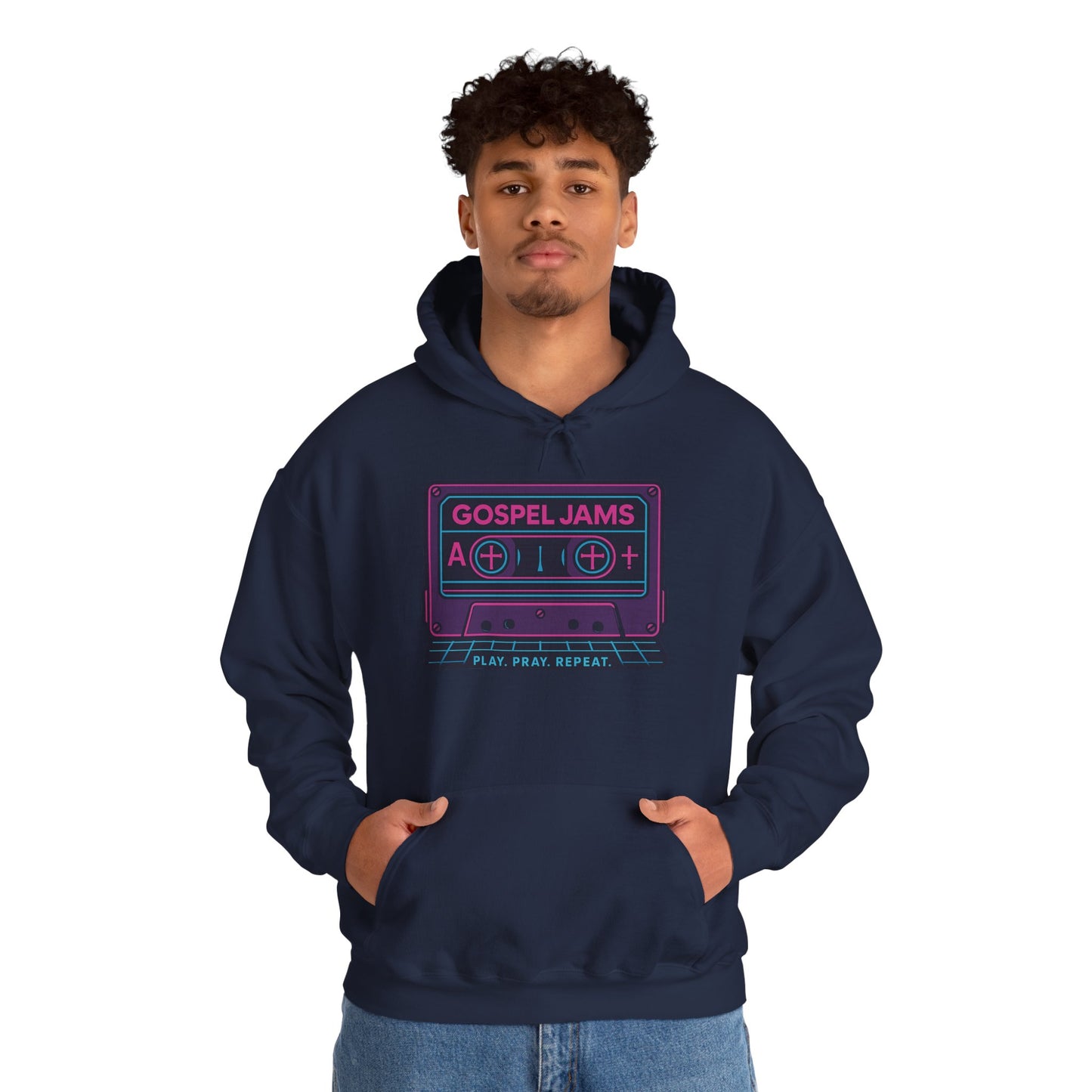 Gospel Jams Hoodie, Unisex Sweatshirt, Retro Music Apparel, Gift for Music Lovers, Cozy Studio Outfit, Casual Lounge Wear