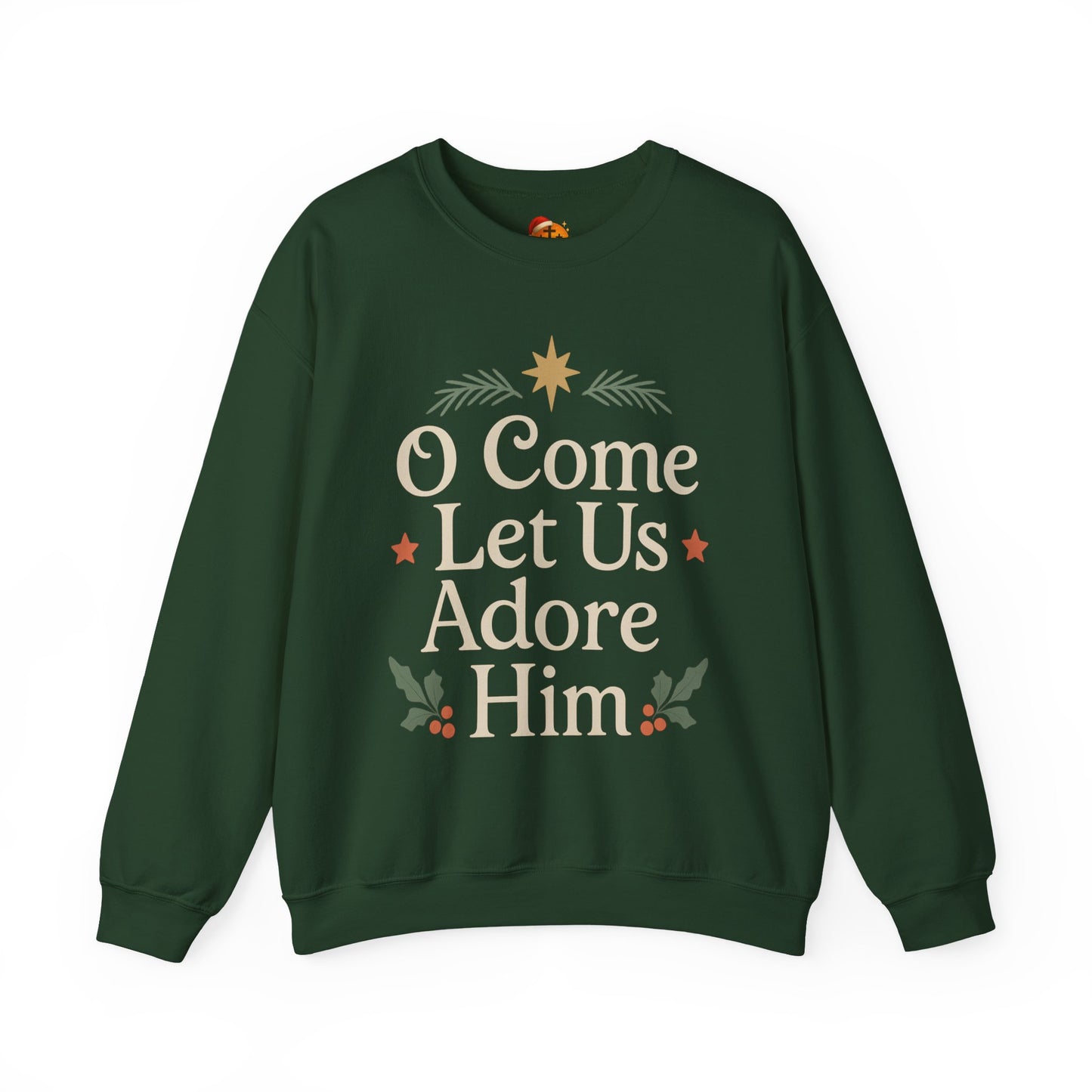 Christmas Collection- O Come Let Us Adore Him Sweater