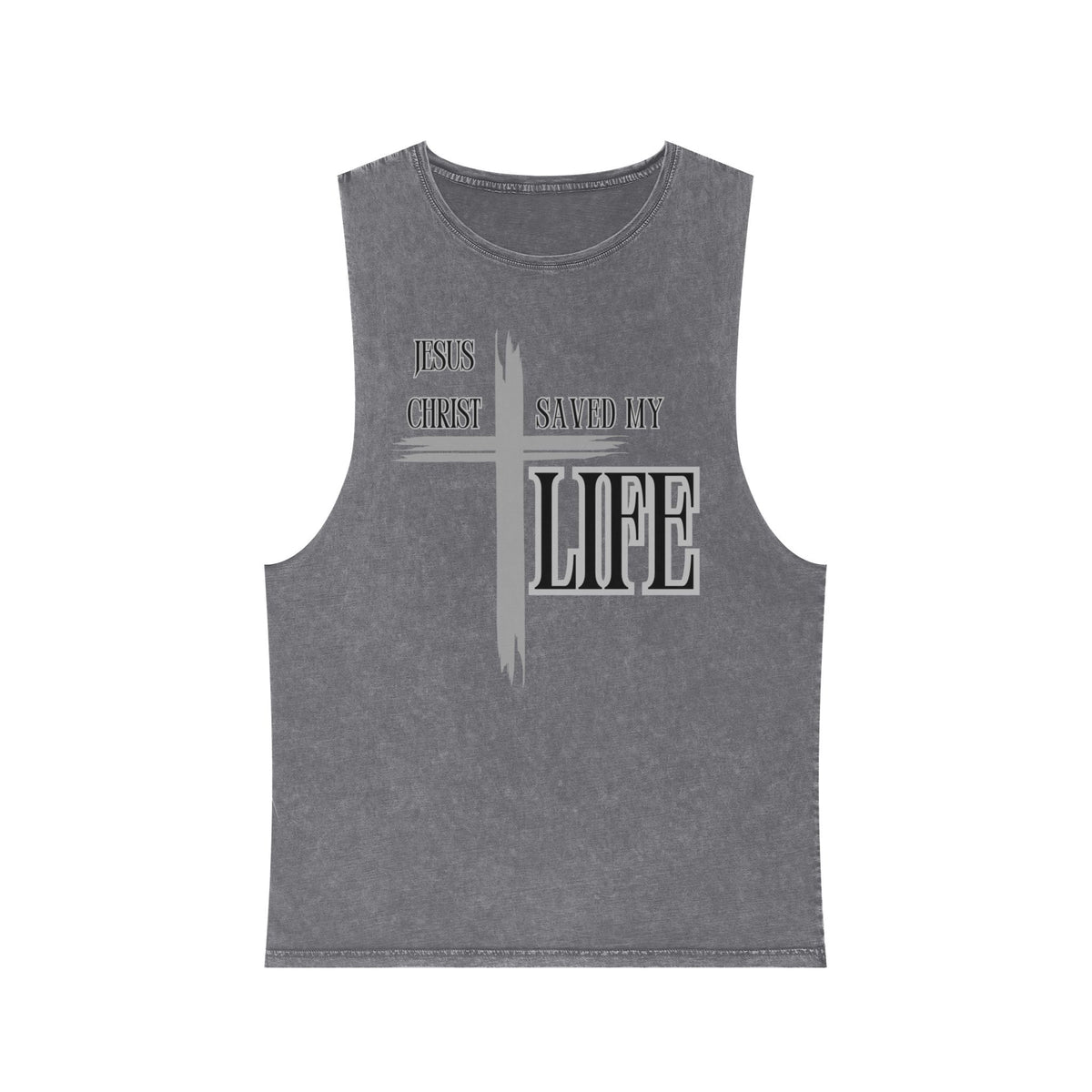 Vintage Jesus Christ Saved My Life Tank Top
