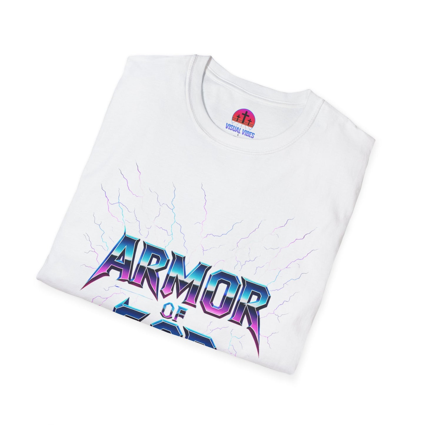 Armor of God Unisex Softstyle T-Shirt | Religious Graphic Tee, Faith-Based Apparel, Christian Gift, Casual Wear, Unique T-Shirt