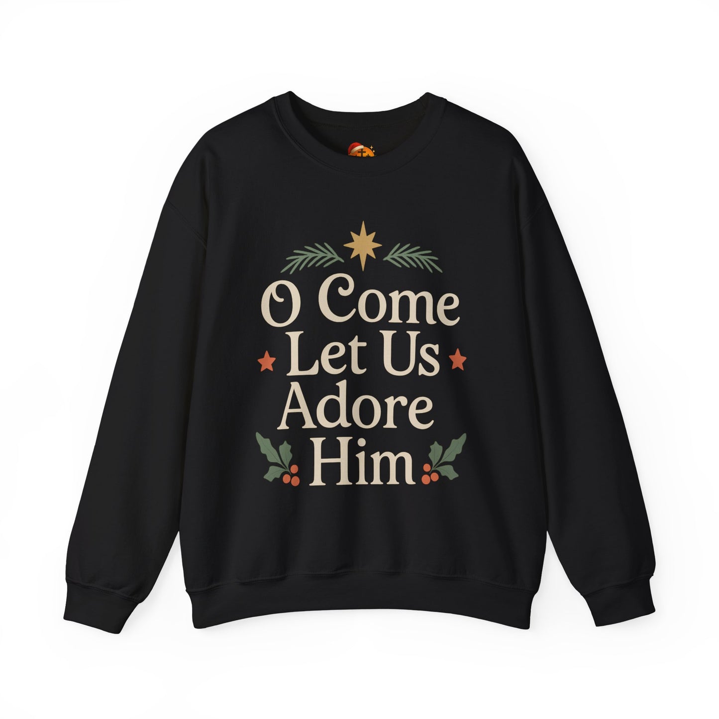 Christmas Collection- O Come Let Us Adore Him Sweater