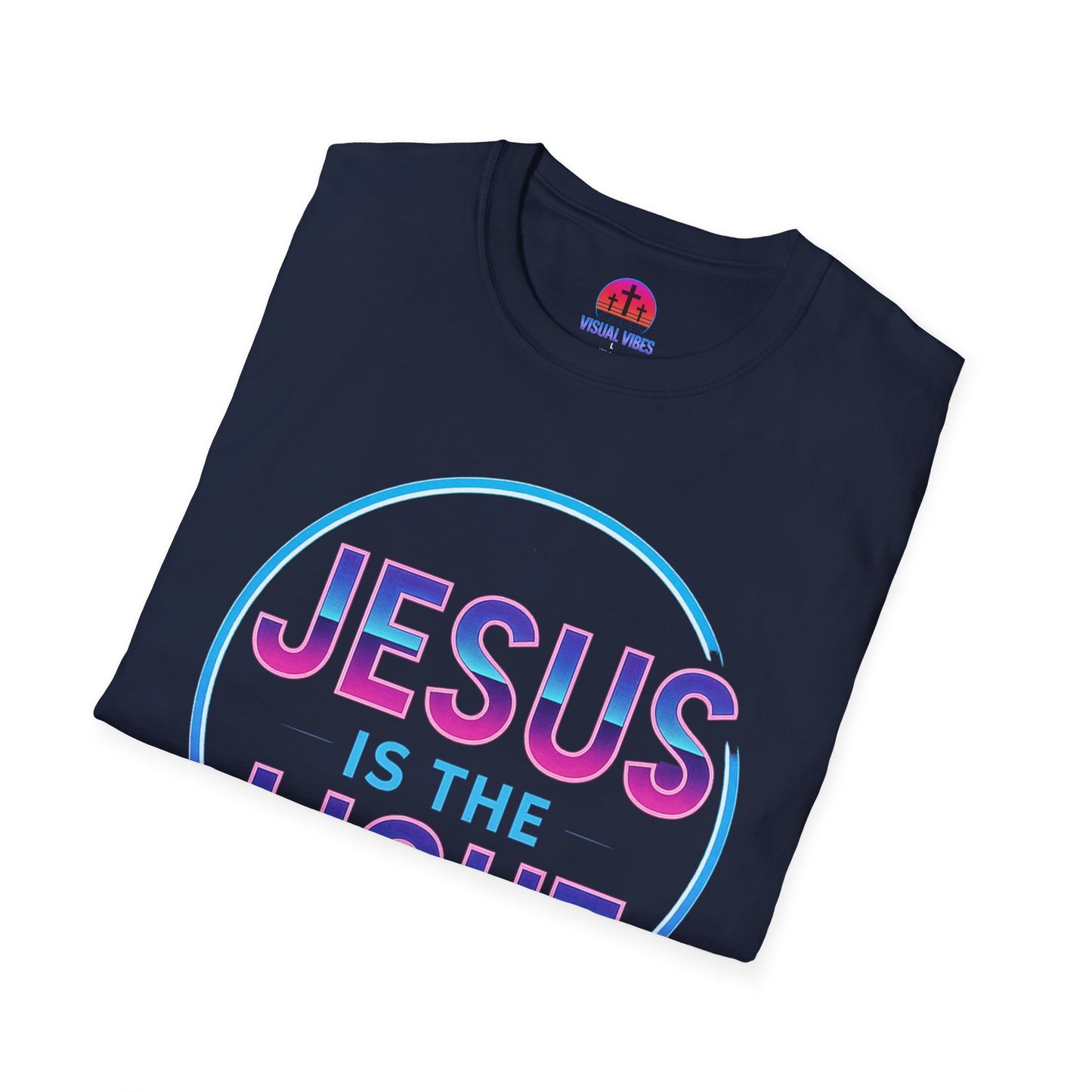 Jesus is the Light T-Shirt, Inspirational Shirt, Unisex Graphic Tee, Faith-Based Apparel, Christian Gift, Daily Wear