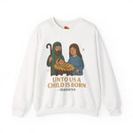 Christmas Collection- Unto Us a Child Is Born Sweater