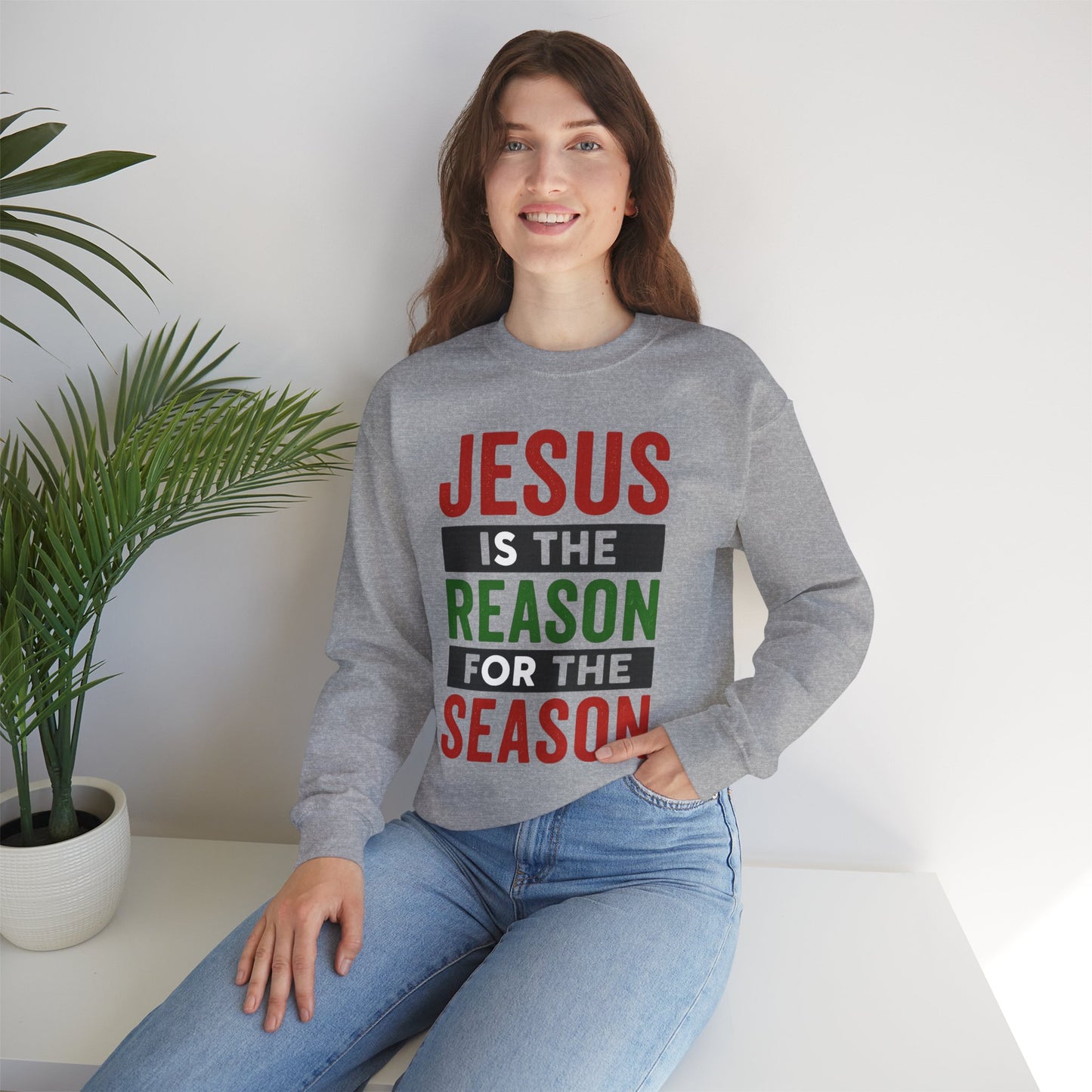 Christmas Collection- Jesus is the Reason for the Season Sweater