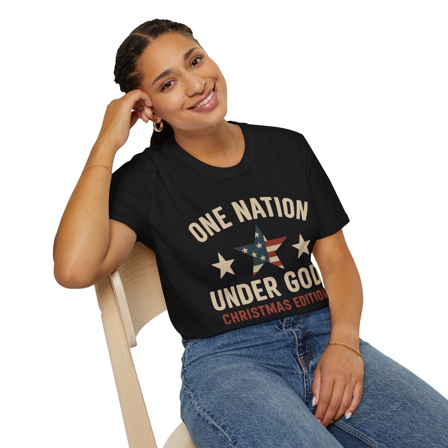 Christmas Collection- One Nation Under God T-Shirt